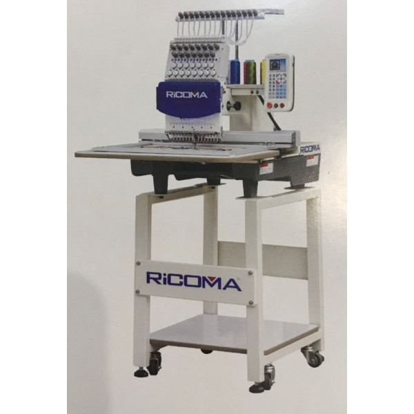 Ricoma RCM-1501PT 15-игольная 1-головочная вышивальная машина для кепок и готовых изделий