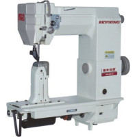 Beyoung BM-9910 одноигольная колонковая машина с приводным роликом