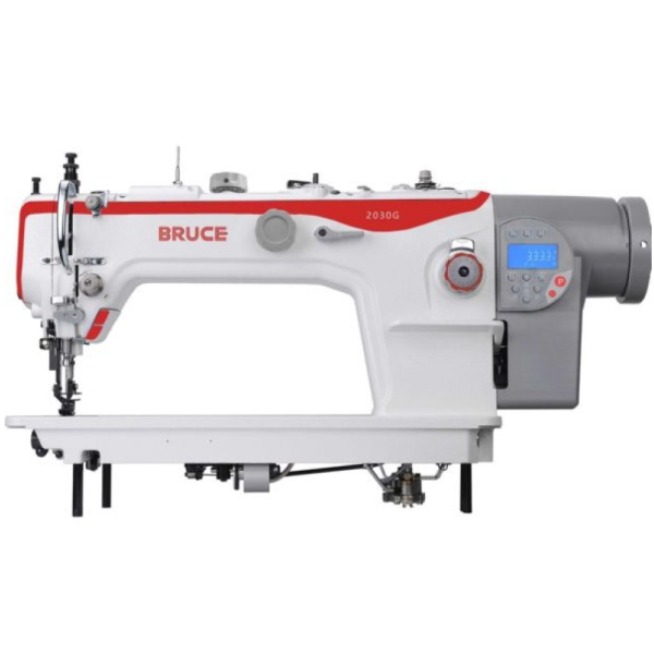 BRUCE BRC-2060GHC-4Q Компьютеризированная промышленная швейная машина с тройным продвижением материалом и удлинённым рукавом