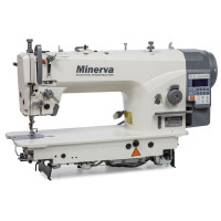 Minerva M6160JE4 прямострочная машина с игольным транспортом и прямым приводом