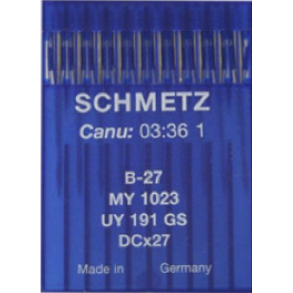Schmetz SCH DCx27 R оверлочные промышленные иглы 
