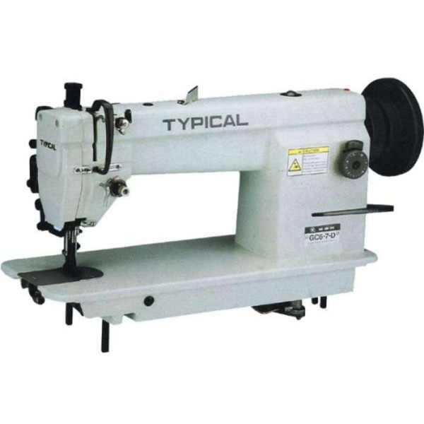 Typical GC6-7D одноигольная машина с тройным транспортом для кожи