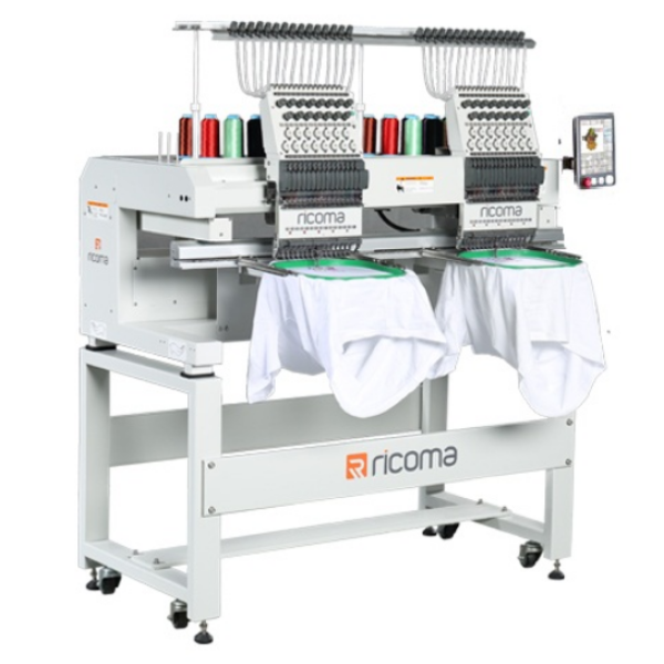 Ricoma - MT 1502 TC-8S двухголовая вышивальная машина, серия - MT TC-8S