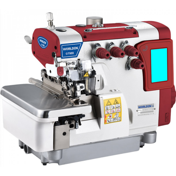 Worlden WD-GT988-4UT новейший, супер скоростной промышленный четырехниточный оверлок
