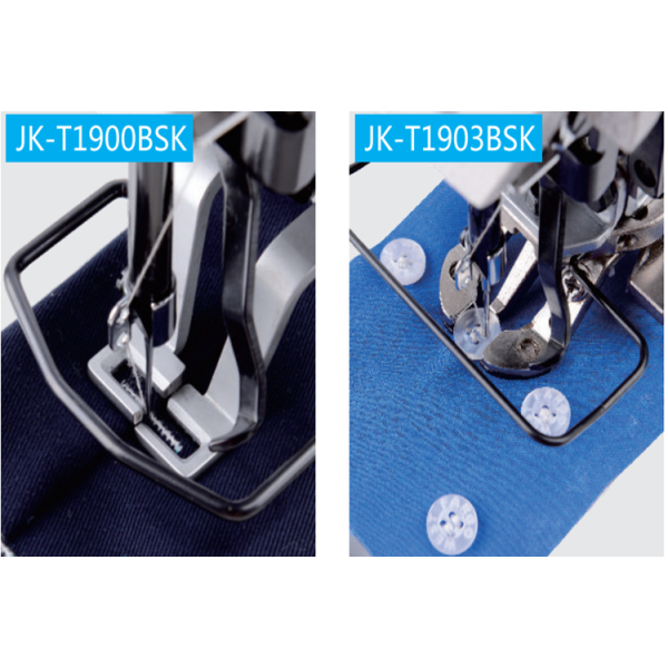 Jack JK-T1900GSK программируемая закрепочная / пуговичная машина