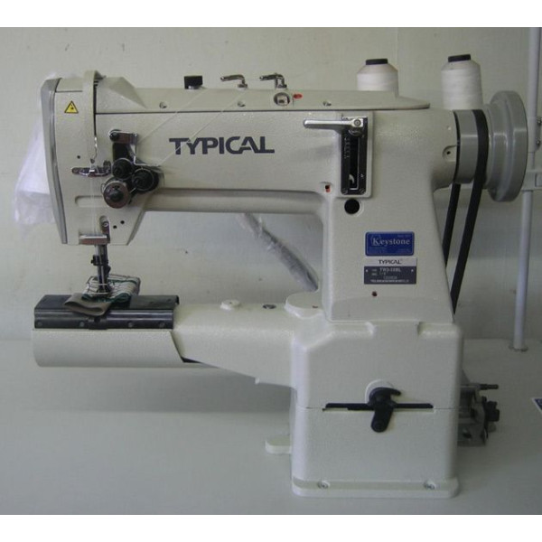 Typical TW3-28BL двухигольная рукавная машина с тройным транспортом