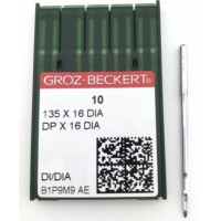 Игла Groz-Beckert 135x16DIA, DPx16DIA для кожи 10 шт/уп