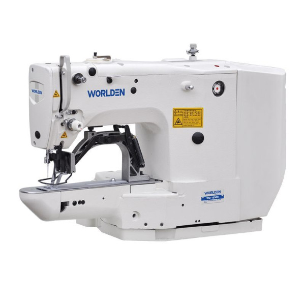 Worlden WD-1850D Закрепочный полуавтомат двухниточного челночного стежка со встроенным сервоприводом