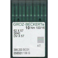 Игла Groz-Beckert 62x57, 5640, DVx57 KT №140 тефлоновая для многоигольной машины 10 шт/уп