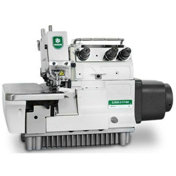 Zoje ZJ880-3-16S2-BD Трёхниточный промышленный микрооверлок с прямым приводом