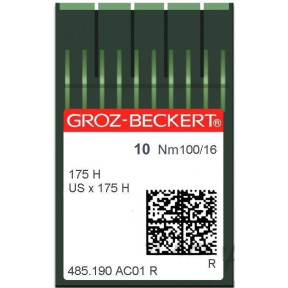 Игла Groz-Beckert 175 H/USX175 H Упаковка 10шт
