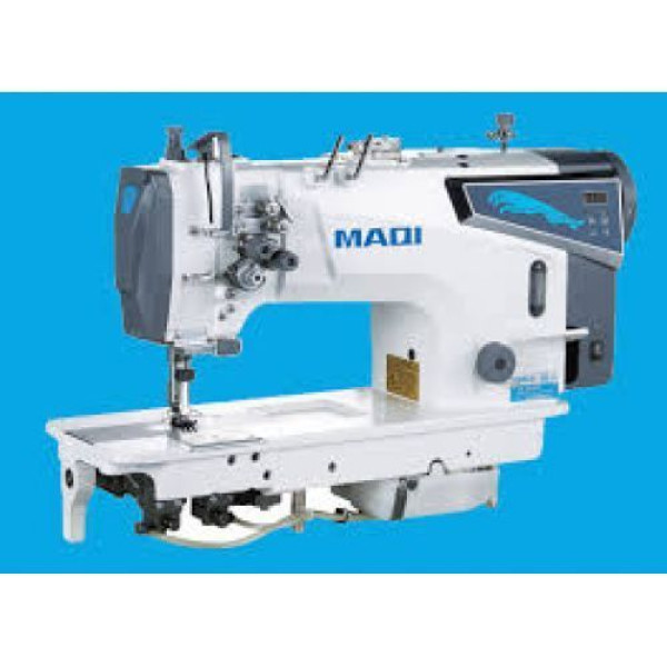 MAQI 8720DP Двухигольная промышленная швейная машина без отключения игл с увеличенным челноком