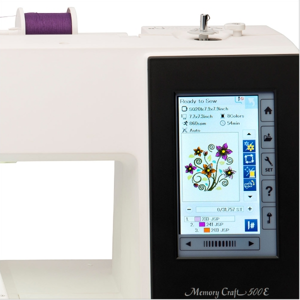 Janome Memory Craft 500E бытовая вышивальная машина