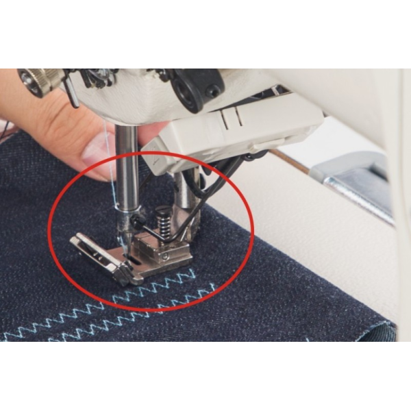 Jack JK-2284B промышленная швейная машина зигзагообразного стежка со встроенным сервомотором