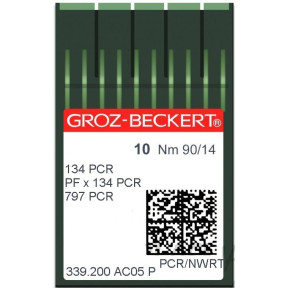 Игла Groz-Beckert 134PCR, PFx134PCR лопатка с толстой колбой 10 шт/уп