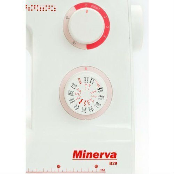 Minerva B29 Бытовая швейная машина с вертикальным челноком