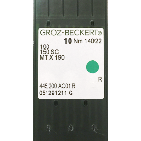 Игла Groz-Beckert 190/150 SC/MTX190 Упаковка 10шт