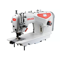 BRUCE BRC 5559G-W промислова 1-голкова машина човникового стібка з підрізуванням краю матеріалу і автоматичними функціями 