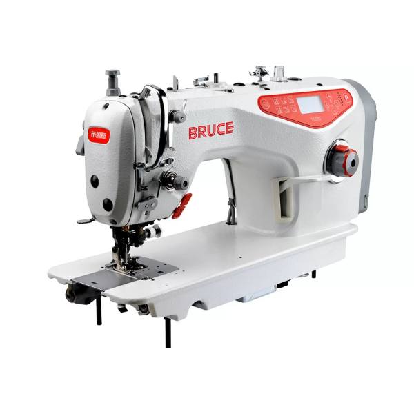 BRUCE BRC 5559G-W промислова 1-голкова машина човникового стібка з підрізуванням краю матеріалу і автоматичними функціями 