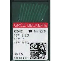 Игла Groz-Beckert 1671E EO/1671R/1671R EO Упаковка 10шт