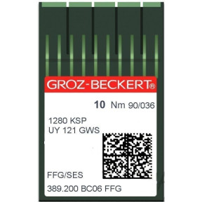 Игла Groz-Beckert 1280KSP, UY121GWS FFG 10 шт/уп