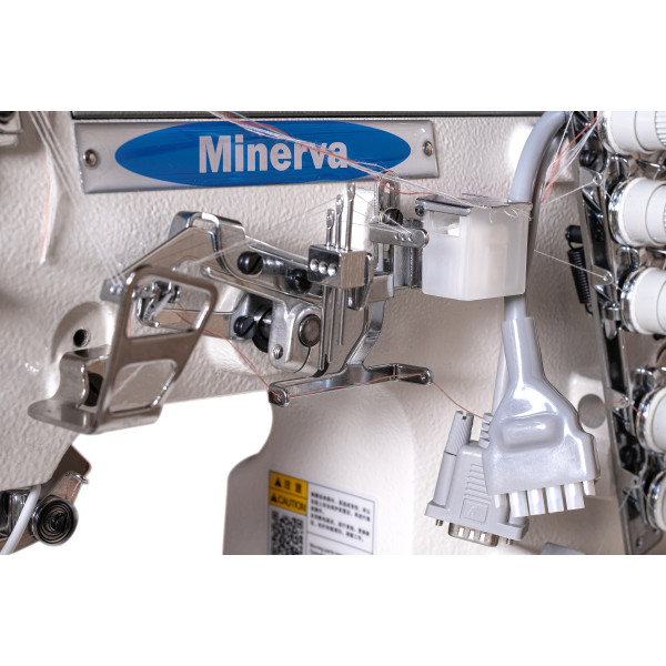 Minerva M31016D-01CB  распошивальная швейная машина с верхним застилом