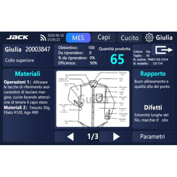 Челночная швейная машина Jack A10+