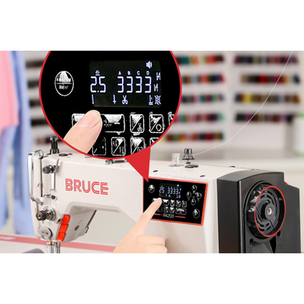 Компьютеризированная швейная машина BRUCE R4200-DHQ-M