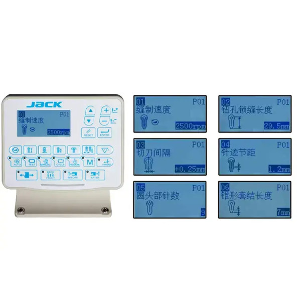Jack JK-T9820G-01-D/P Швейная машина для обметывания петель с глазком