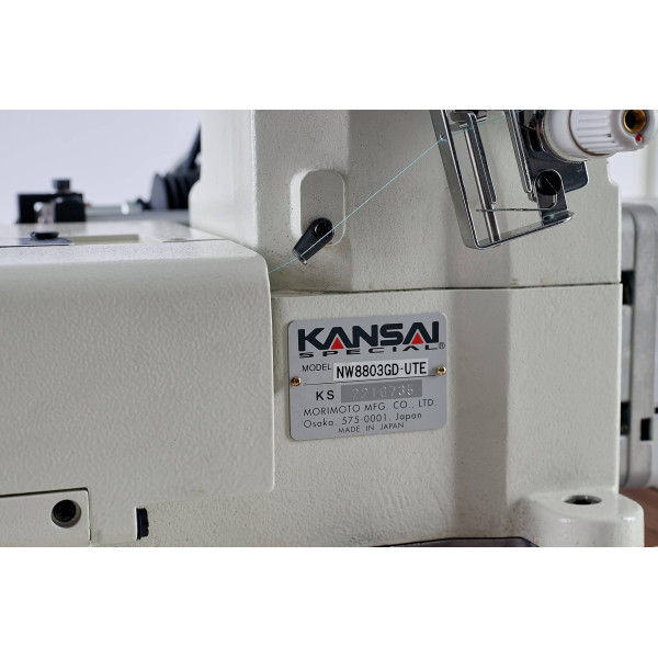 Распошивальная машина с верхним и нижним застилом KANSAI SPECIAL NW-8803GD-UTE-1/4 (6.4 мм)