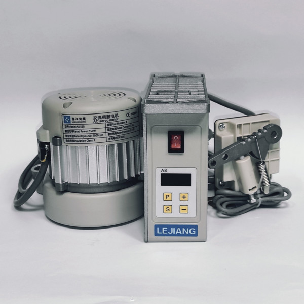 Серводвигун LEJIANG 8А-750 для промислових швейних машин 220V, 750W, 200-5000 об/хв, А4