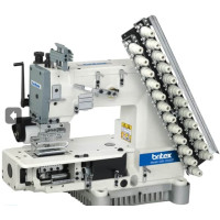 BRITEX BR-VC008-12064P-D двенадцатиигольная машина цепного стежка с цилиндрической платформой