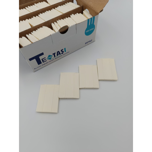 Мел мыло портновское для раскроя белый TETASI (100шт/упак)