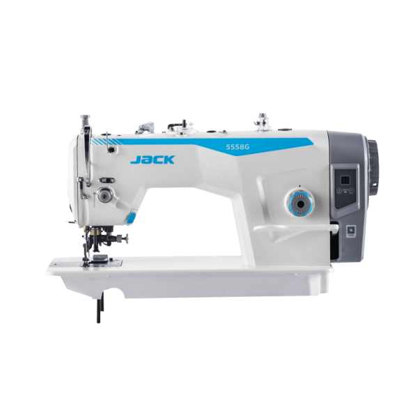 Jack JK-5558G Швейна машина човникового стібка з ножем для обрізки краю