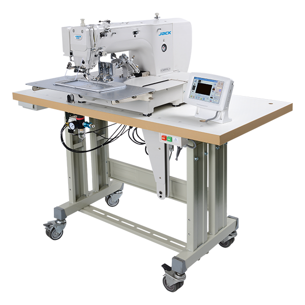 Jack JK-T2210-F3-DII Швейная машина для обработки деталей по контуру, отводная прижимная лапка