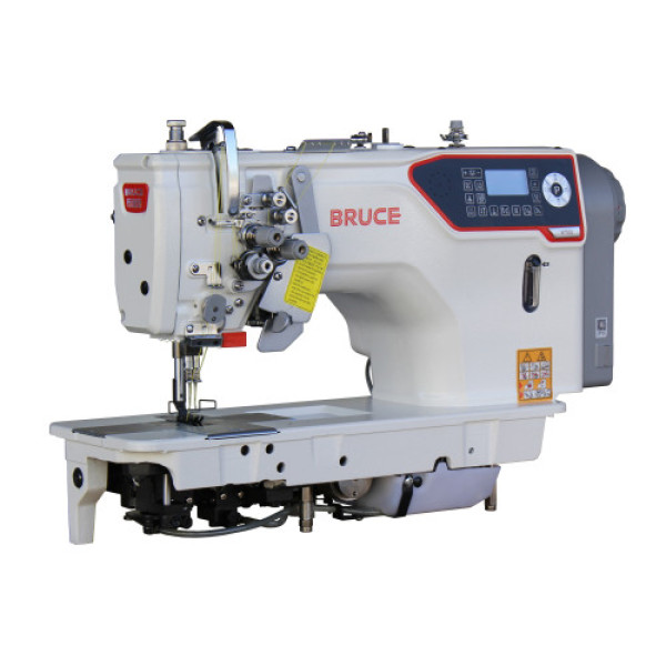 BRUCE BRC-8750J-A-105 Промышленная двухигольная машина с автоматическими функциями и отключением игл