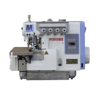 Pegasus M32-5/333-3x4/AE промисловий п'ятинитковий оверлок з автоматичним підйомником лапки, макс. швидкість 7000 об./хв.