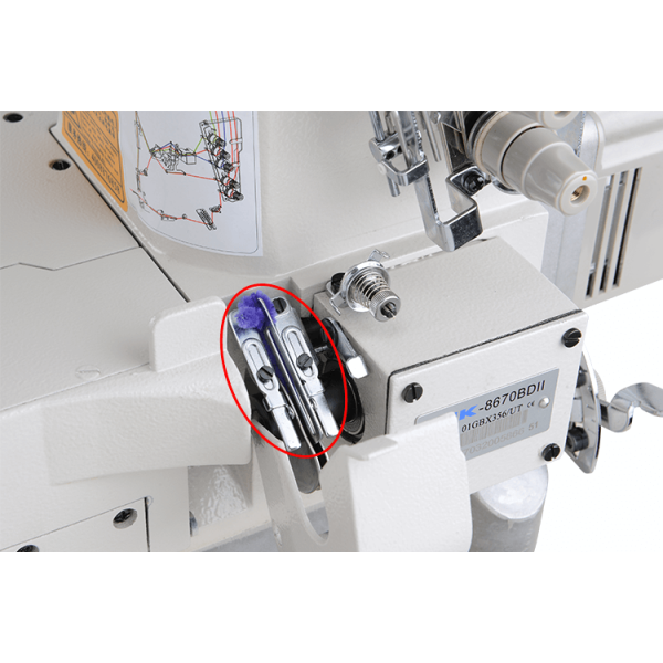 Jack JK-8670G-01CB*364/UT Плоскошвочная машина с малой цилиндрической платформой
