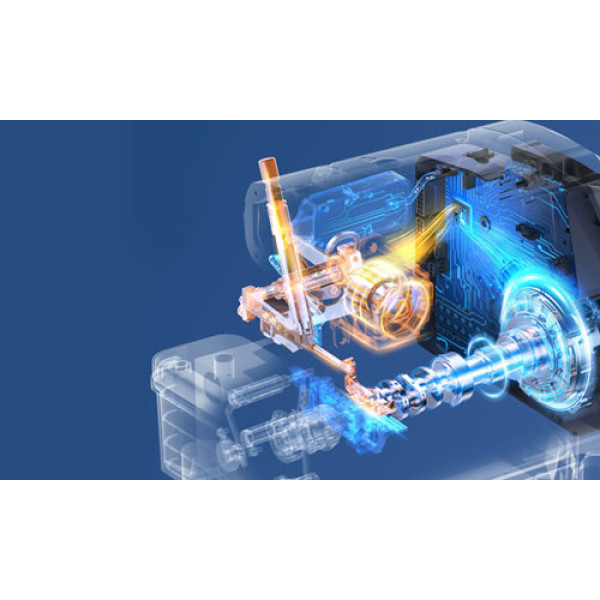 Jack C7-5-M04/435 Пятиниточный промышленный оверлок с чипом искусственного интеллекта и автоматическими функциями для средних и тяжелых материалов