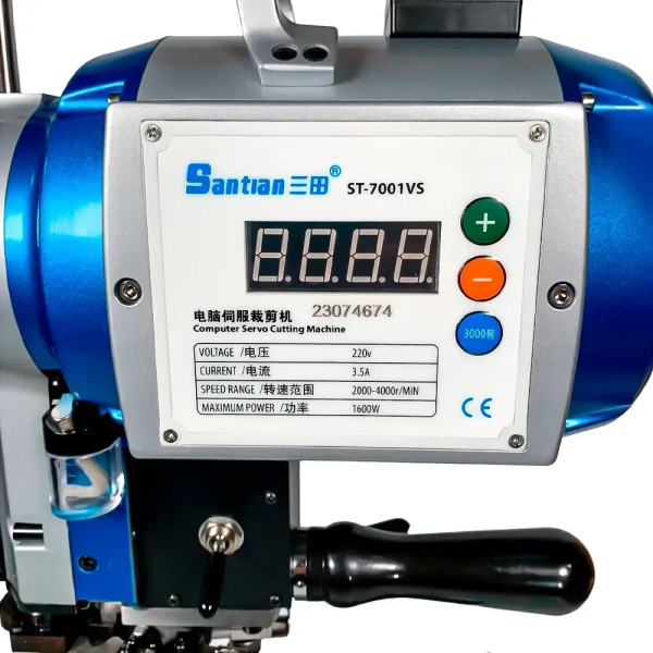 ST-7001VS 10  Передвижной сабельный раскройный нож Santian 10" (210 мм) 1600W