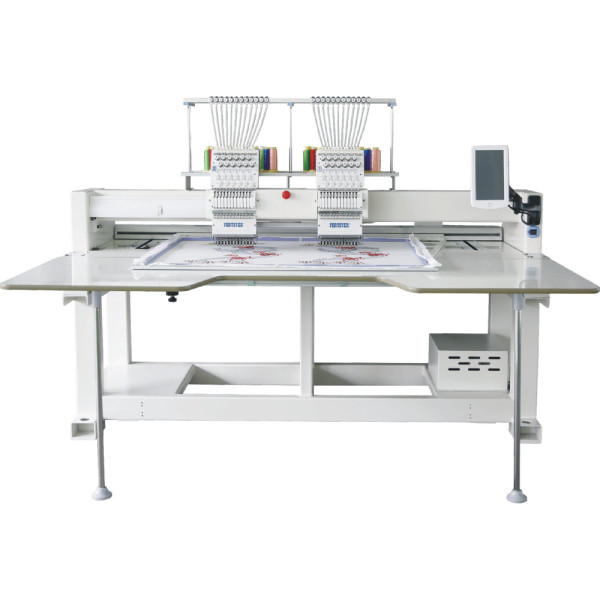 FORTEVER FT-1502F (500×500×850 мм) двухголовая промышленная вышивальная машина