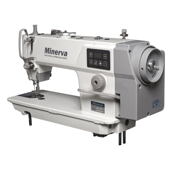 Minerva M5550-1JDE  Промислова одноголкова швейна машина човникового стібка з функцією обрізки нижньої нитки