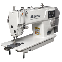 Minerva M5550-1JDE одноигольная швейная машина с прямым приводом и обрезкой нити