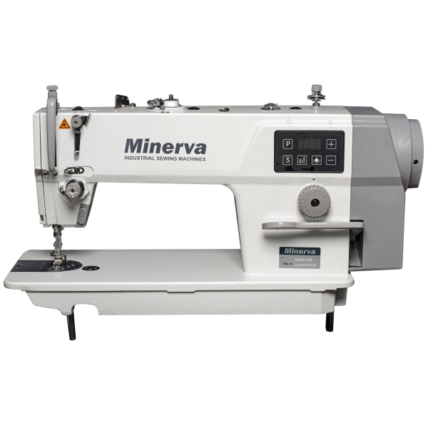 Minerva M5550-1JDE  Промислова одноголкова швейна машина човникового стібка з функцією обрізки нижньої нитки