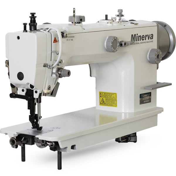 Minerva M0201JD Промышленная швейная машина с шагающей лапкой и "перетопом"