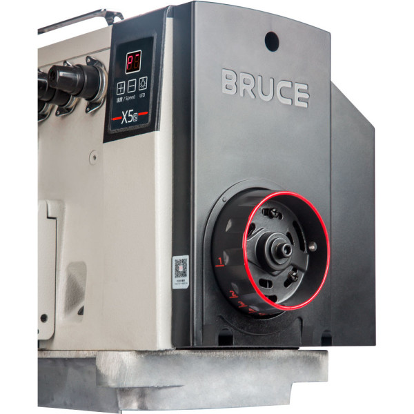 Bruce X5S-5-03 /233 /333 Промышленный пятиниточный оверлок с прямым приводом