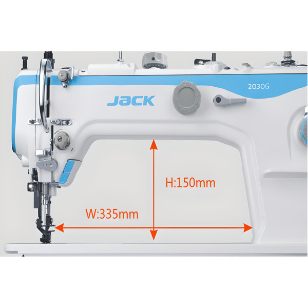Jack JK-2030GHC-4Q Компьютеризированная одноигольная машина с двойным продвижением ткани