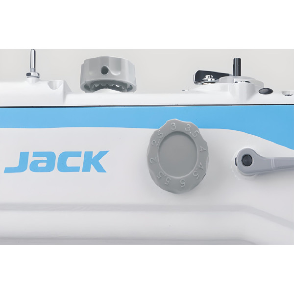 Jack JK-2060GHC-4Q Комп'ютеризована одноголкова машина з потрійним просуванням тканини